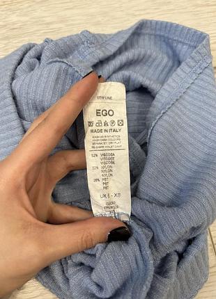 Блакитна міні спідниця ego 6