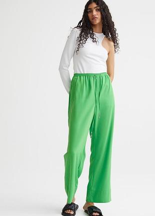 Широкие брюки с кулиской от h&m