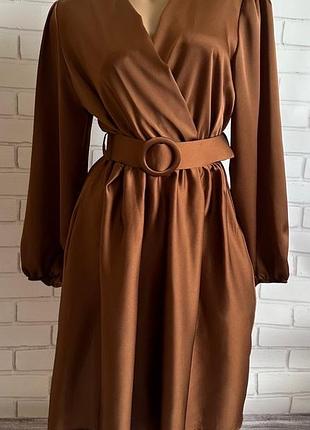 Плаття! в шоколадному кольорі!