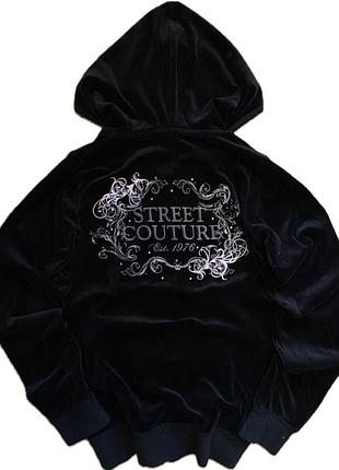 Зіп худі street couture fishbone vintage