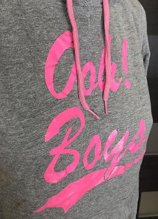 Худі з рожевою написом} 3