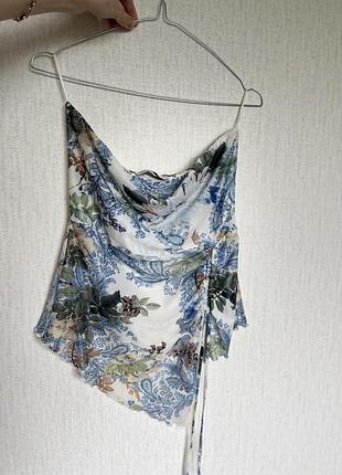 Пляжна спідниця в сіточку, rita ora primark flowers