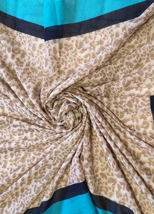 Tom tailor, жіноча велика хустка, платок з принтом.