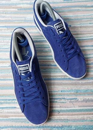 Puma, оригінальні кеди, натуральна замша, розмір 38.5