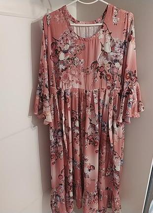 Пышное зарядное платье р.l