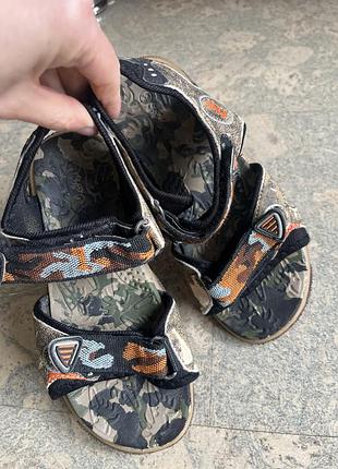 Босоніжки якісні хамелеон