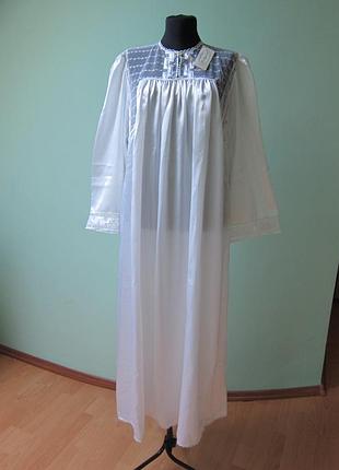 Пеньюар р. 48 натуральный шелк 38% полиамид 62 италия новая