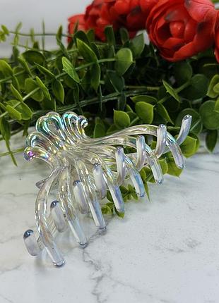 Крабик для волосся райдуга пучок