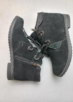 Ботинки женские замша