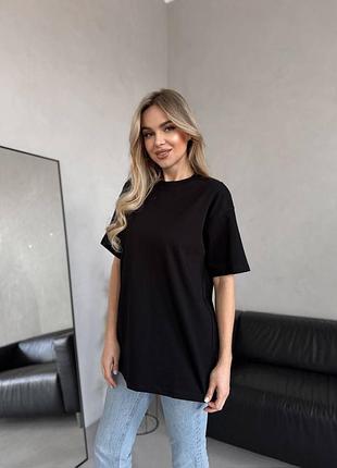 🖤🤍🩶 4. базова футболка oversize (чорна, біла, сіро-лаванда)🌸
