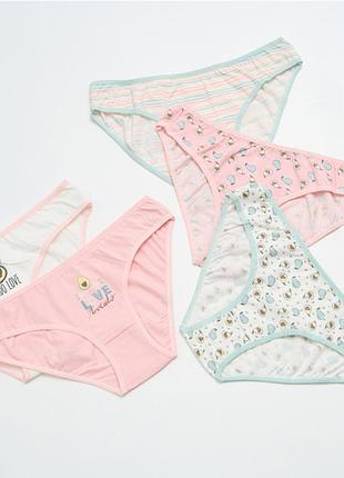 Трусы женские слипы хлопок 18630 - 5 шт