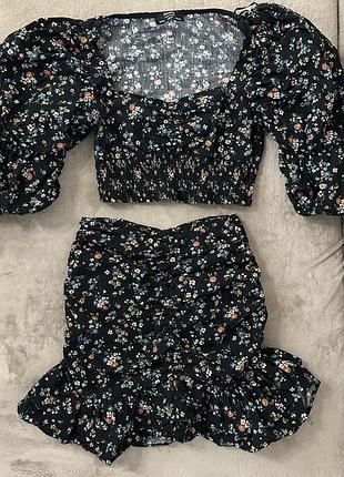 Літній костюм bershka