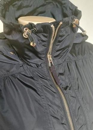 Брендовая темно- синяя ветровка, куртка,дождевик, massimo dutti4 фото