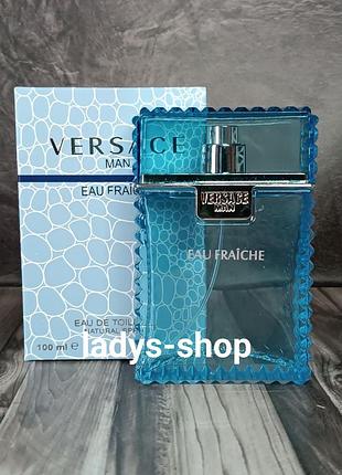 Мужская туалетная вода versace man eau fraiche (версаче мен фреш) 100 мл