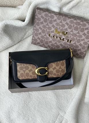 Сумка жіноча coach чорна