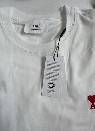 Футболка ami унісекс8 фото
