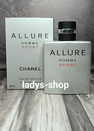 Мужская туалетная вода chanel allure homme sport (шанель алюре хом спорт) 100 мл