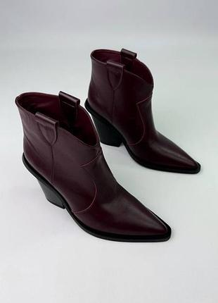 Жіночі чоботи козаки шкіра натуральна, 36-40