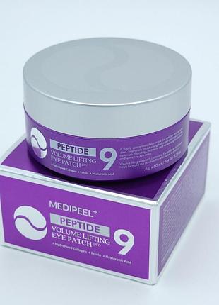 Medi-peel peptide 9 volume lifting eye patch pro антивозрастные гидрогелевые патчи с пептидами