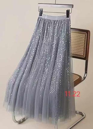 Юбка 🔥 сетка шифон