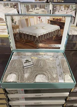 Скатертина оксамитова паріж