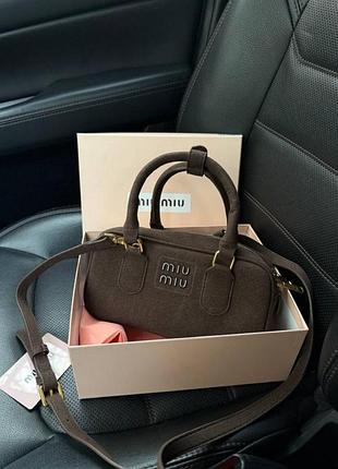 Сумочка miu miu. премиум качество.