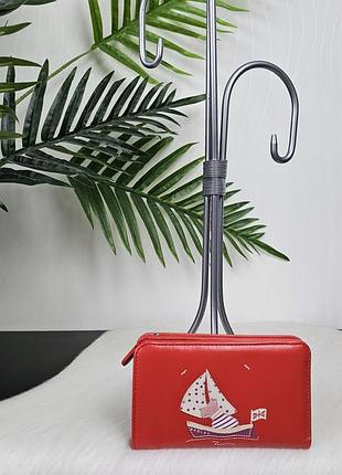 Шкіряний фірмовий гаманець radley london