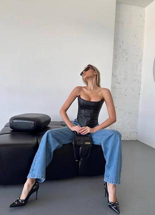 Корсет еко-шкіряний2 фото