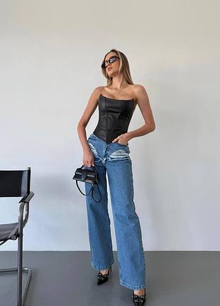 Корсет еко-шкіряний9 фото