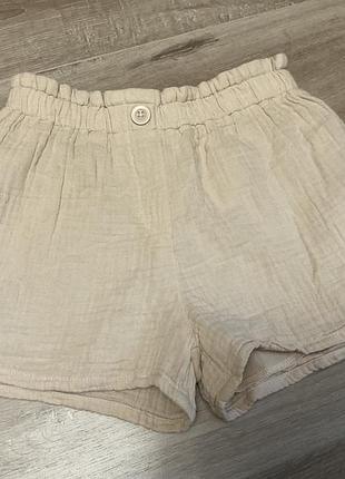 Шорти муслінові primark 4-5 років