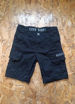 Коттоновые джинсовые стрейчевые оригинальные карго шорты alpha industries