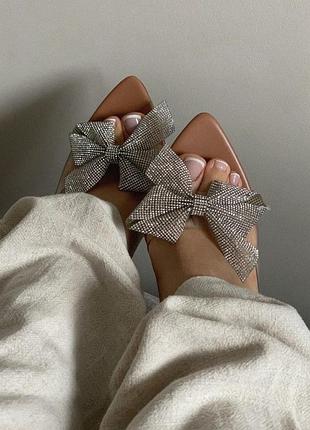 Туфлі з бантиком zara