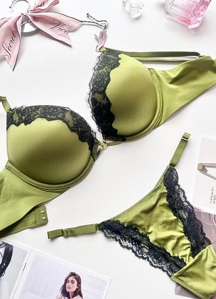 Комплект victoria’s secret набір набор білизна вікторія сікрет белье виктория сикрет бюст