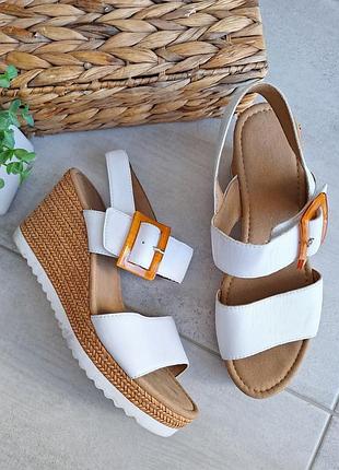 Босоніжки з натуральної шкіри gabor 41 розмір