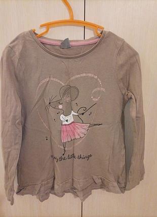 Футболка з балериною