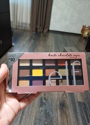 Тени e.l.f. hot chocolate eyes spice