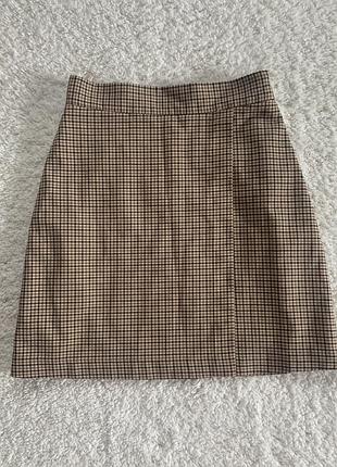 Юбка в клетку