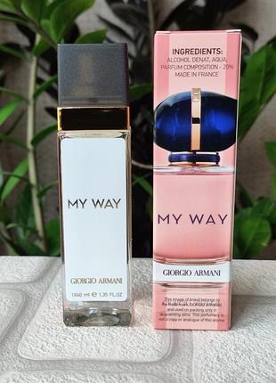 Модний жіночий парфум my way май вей квітковий аромат