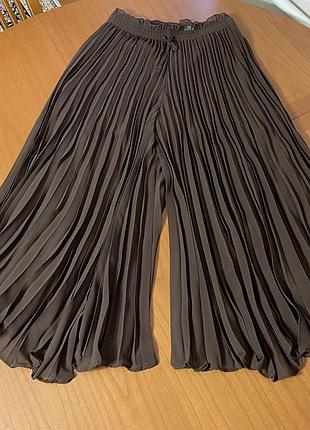 Неймовірна юбка брюки zara woman  на підкладці