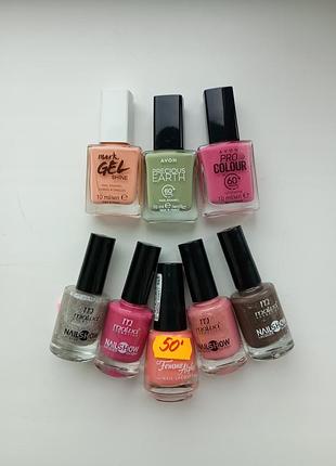 Лак для нігтів гель-ефект avon i malva