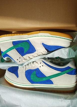 Кроссовки унисекс nike sb dunk low hyper royal malachite