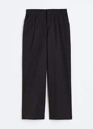 Базовые прямые широкие брюки h&m,p 44(как на меня маломерят)