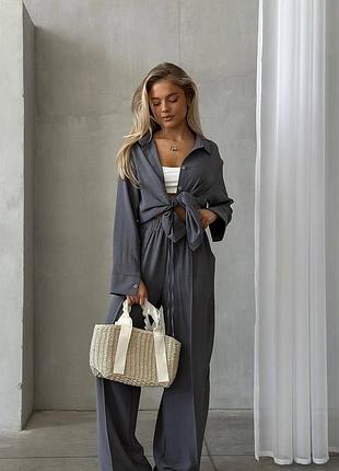 Костюм женский повседневный свободного кроя