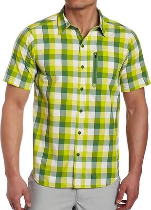 Сорочка\рубашка columbia rappel kick plaid short sleeve shirt