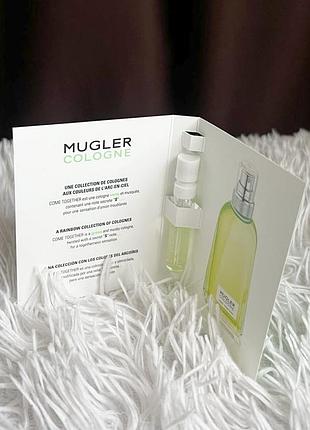 Thierry mugler cologne come together💥оригинал миниатюра пробник mini vial spray 2 мл в книжке