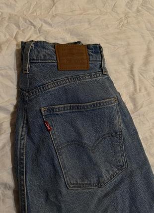 Джинси levi’s дуже висока посадка, прямі