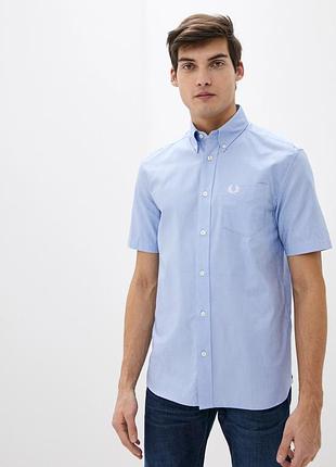 Сорочка\рубашка fred perry short sleeve oxford shirt