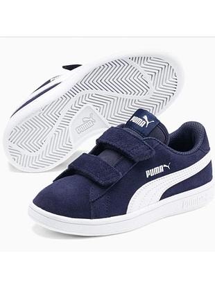 Дитячі кросівки puma smash v2 suede, 100% оригінал