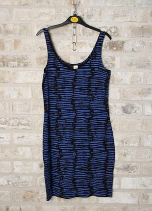 Трикотажное платье-майка 6-8 размера
