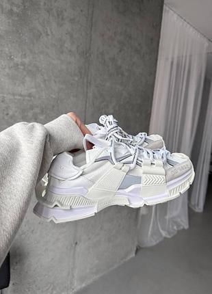 Кросівки жіночі lce & gabbana space white